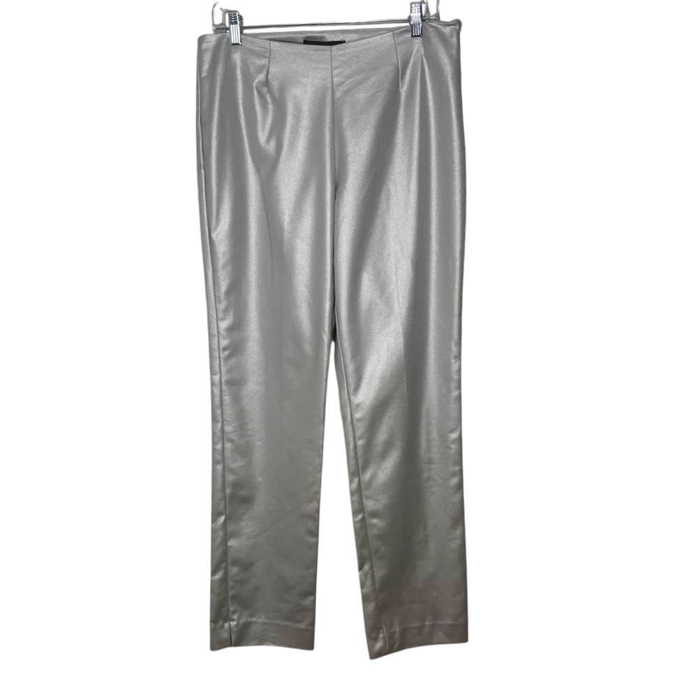 LUXE by Eric SIGNATURE Champagne colored straight legged pants. Women’s 10